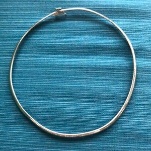 Silver plated necklace